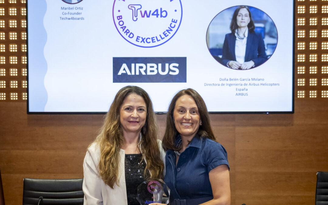 imagen entrega del premio a Airbus